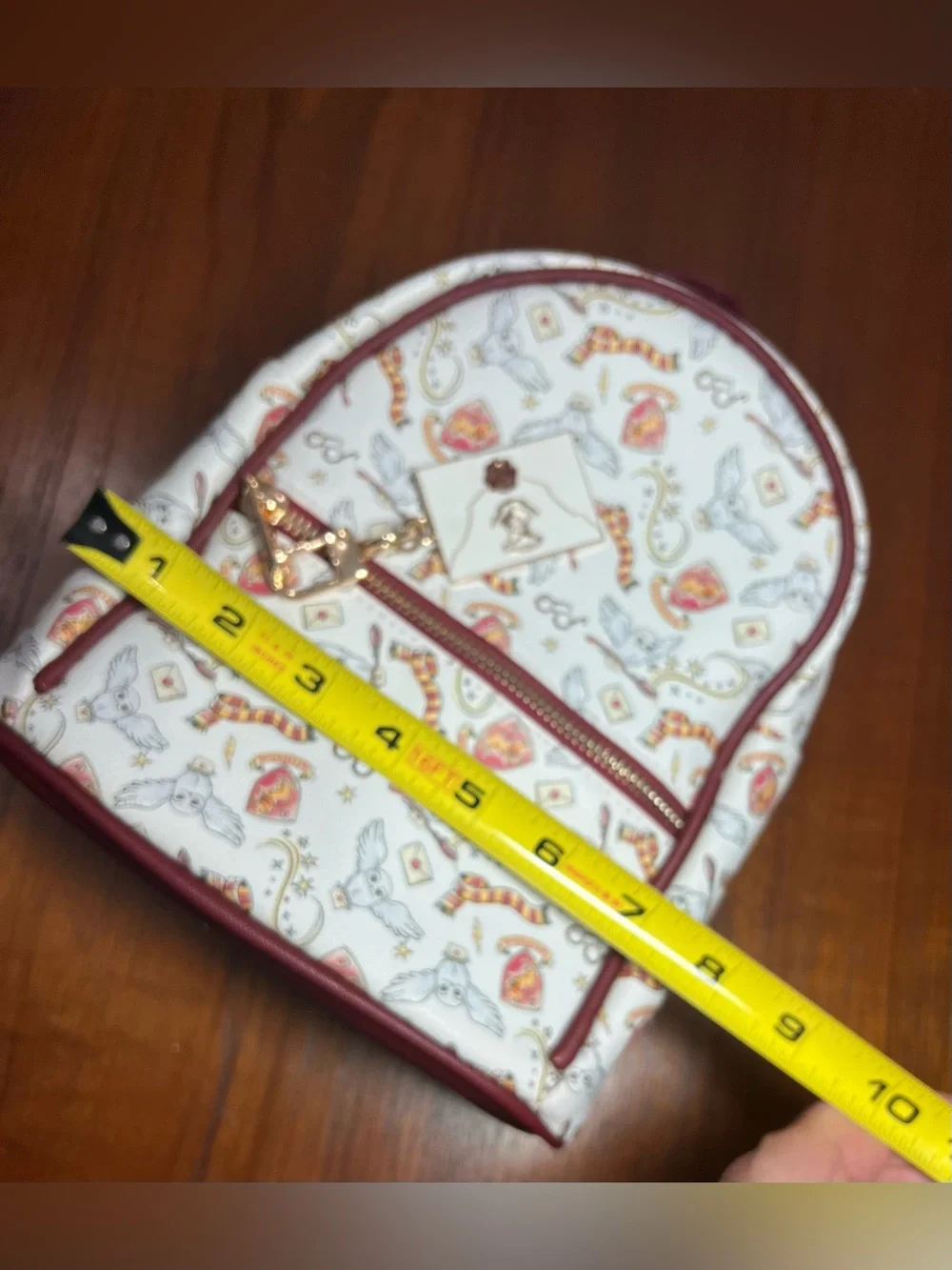 Harry Potter Mini Backpack & Matching Card Holder Set Hedwig Gryffindor Charm